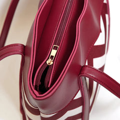 ARIA SHOULDER BAG MAROON