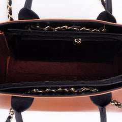 OPAL CARAMEL BROWN HANDBAG