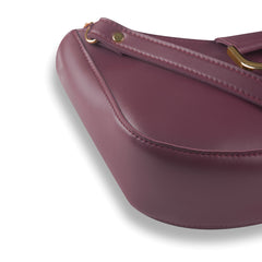 BLOOM MEROON HANDBAG