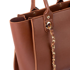 OPAL BROWN HANDBAG