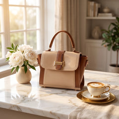NEXA BEIGE HANDBAG