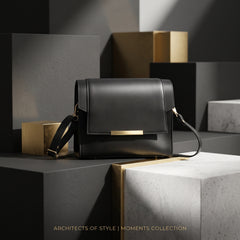 DOVE BLACK HANDBAG