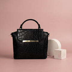 ROYAL EMBER BLACK HANDBAG