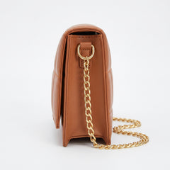 LYON BROWN CROSS BODY BAG