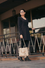 ASTER 3 PIECE BEIGE HANDBAG