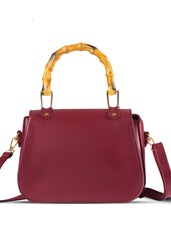 BAMBOO HANDLE MAROON-LEFTOVERS