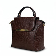 ROYAL EMBER CHOCO BROWN HANDBAG