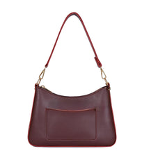 VEGA MAROON HANDBAG