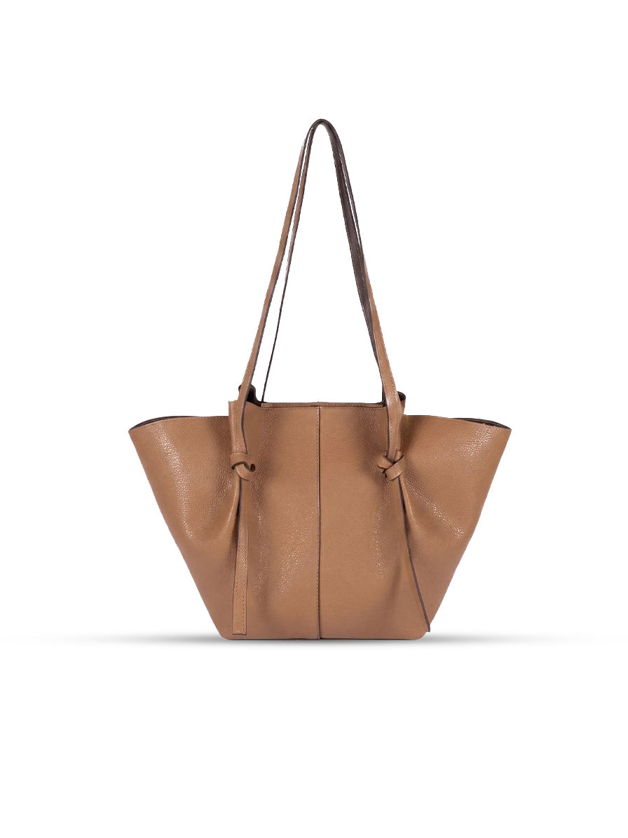 Virgo Brown women's tote bag in brown by Bag X