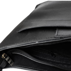 VELORA SHOULDER BLACK HANDBAG