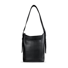 VELORA SHOULDER BLACK HANDBAG