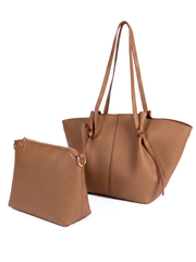 Virgo Brown women's tote bag in brown by Bag X