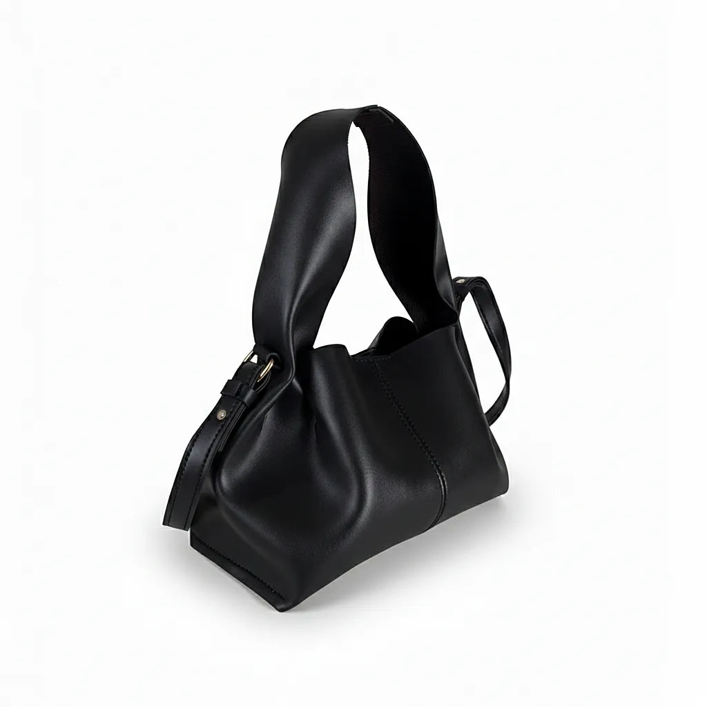 Lapin Black women's shoulder bag in black by Bag X