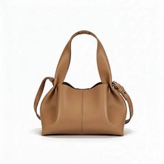 Lapin Brown women's shoulder bag in brown by Bag X