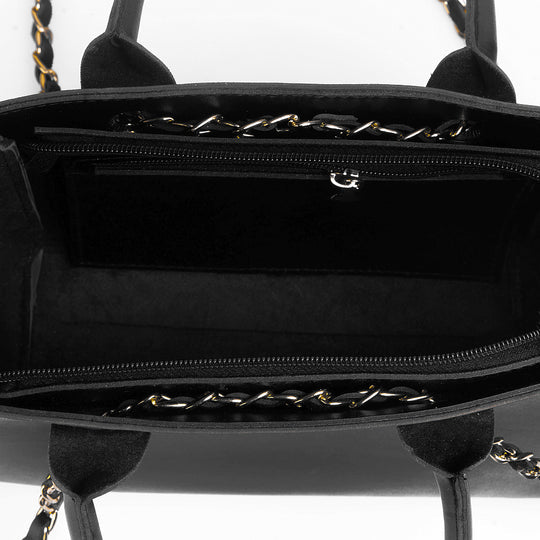 OPAL BLACK HANDBAG