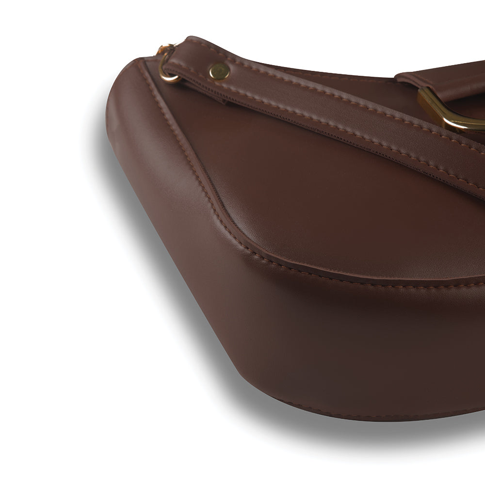 BLOOM CHOCO BROWN HANDBAG