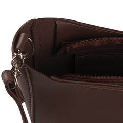 BLOOM CHOCO BROWN HANDBAG