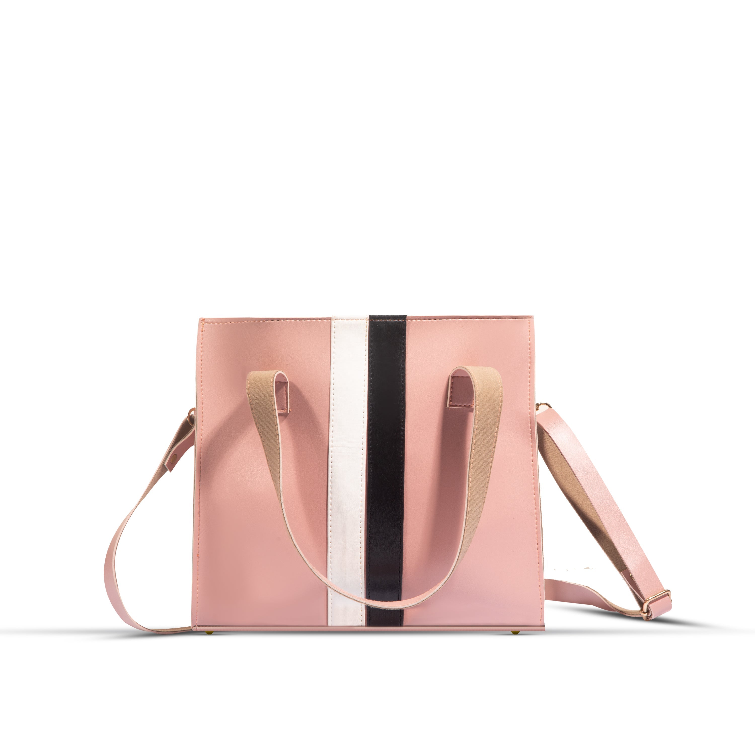 LUNA 3PIECE PINK HANDBAG