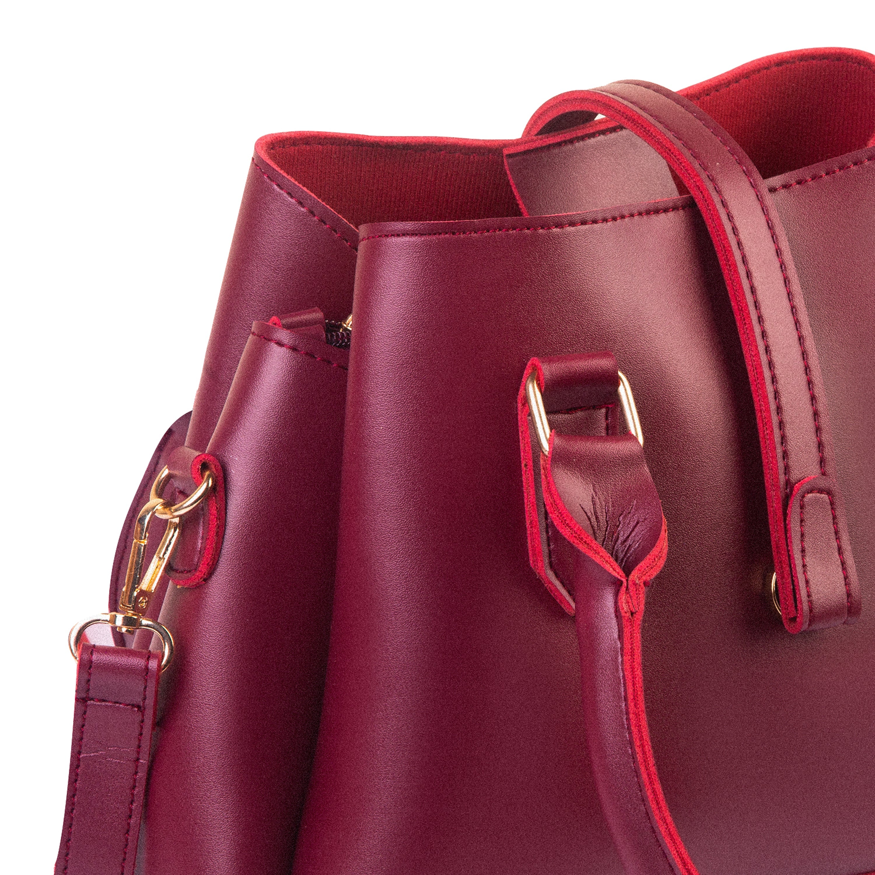 STELLA Tbag Maroon