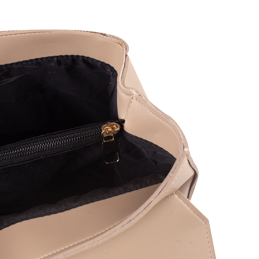 ELAN BEIGE HANDBAG