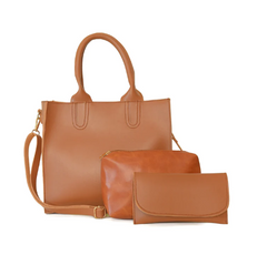 VERONA BROWN HANDBAG