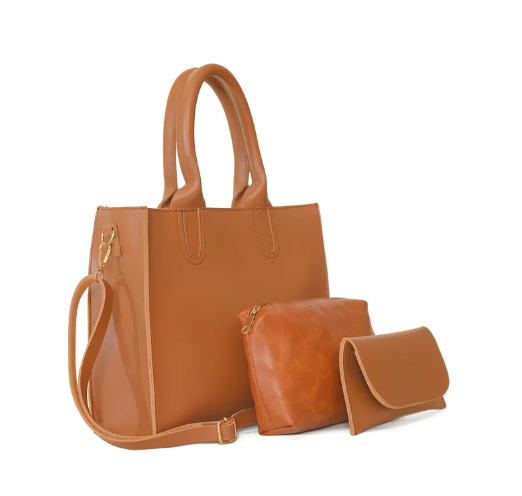 VERONA BROWN HANDBAG