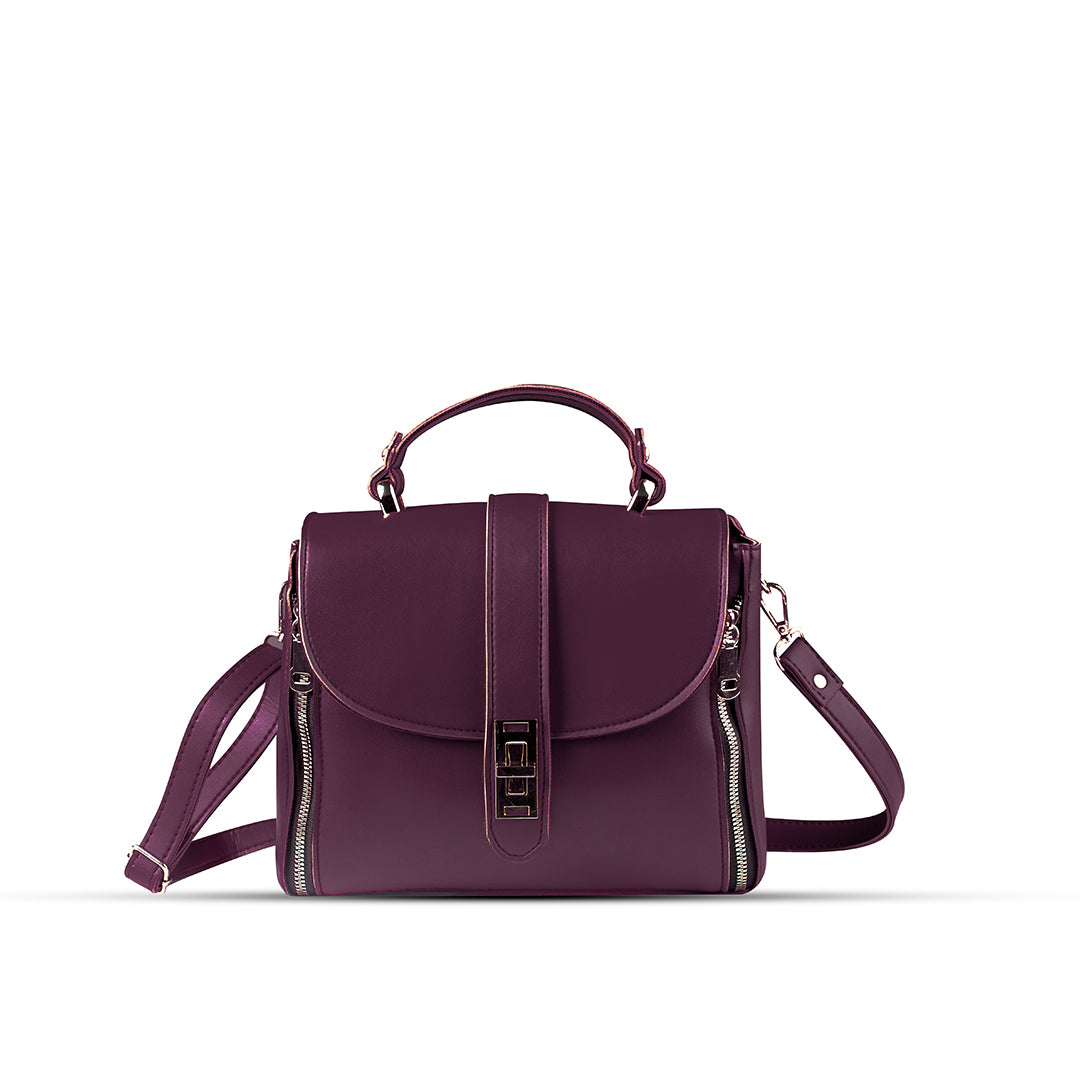 ELAN MAROON HANDBAG