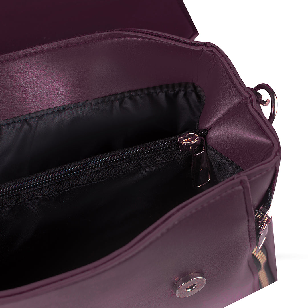 ELAN MAROON HANDBAG