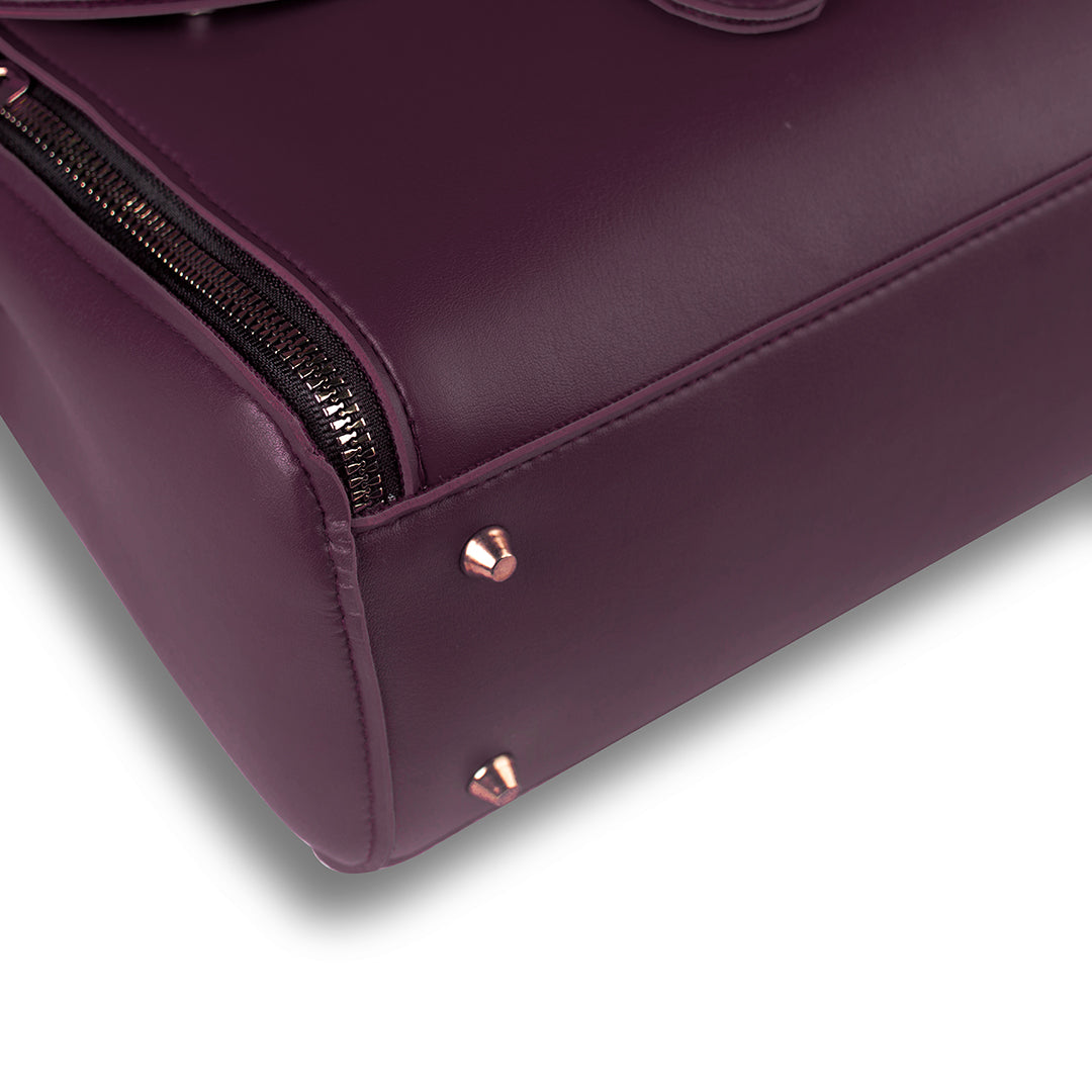 ELAN MAROON HANDBAG