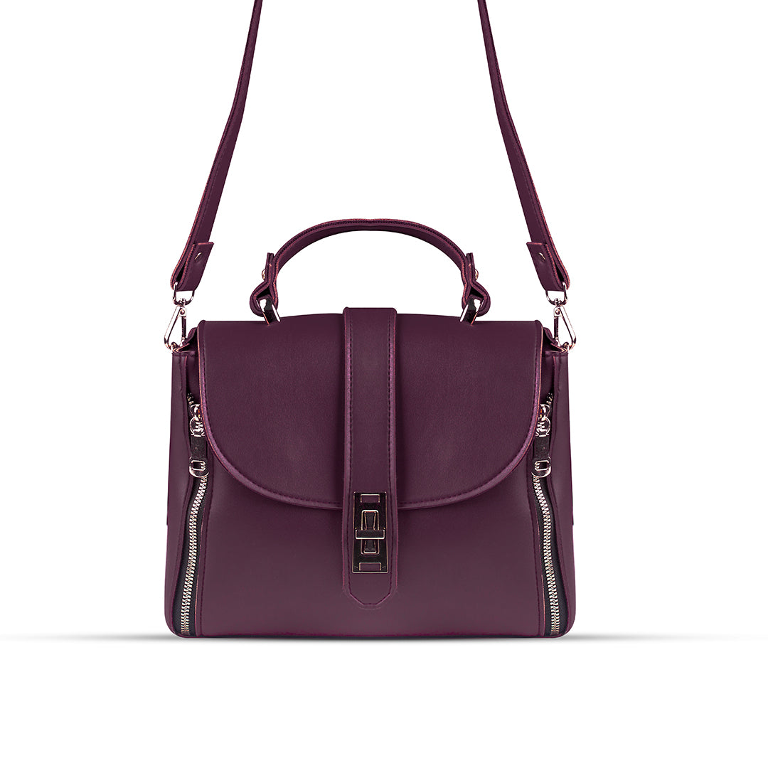 ELAN MAROON HANDBAG