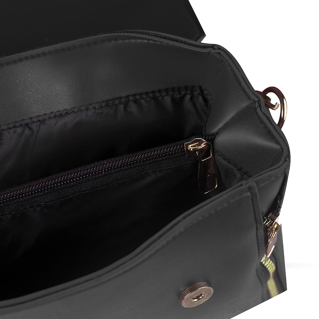 ELAN BLACK HANDBAG
