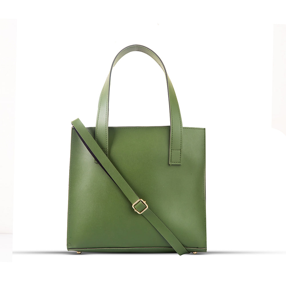 LUNA 3PIECE GREEN HANDBAG