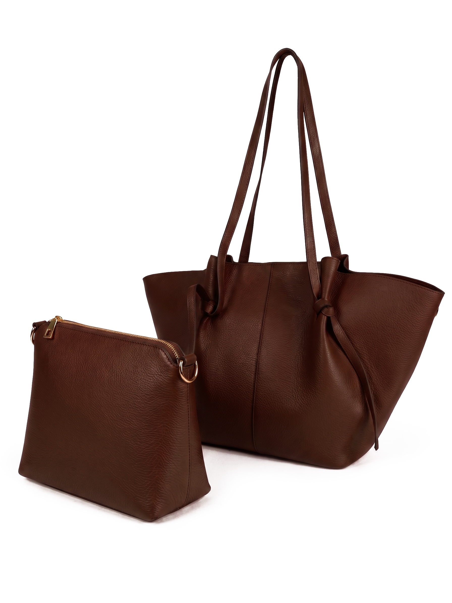 Virgo Choco women's tote bag in choco by Bag X