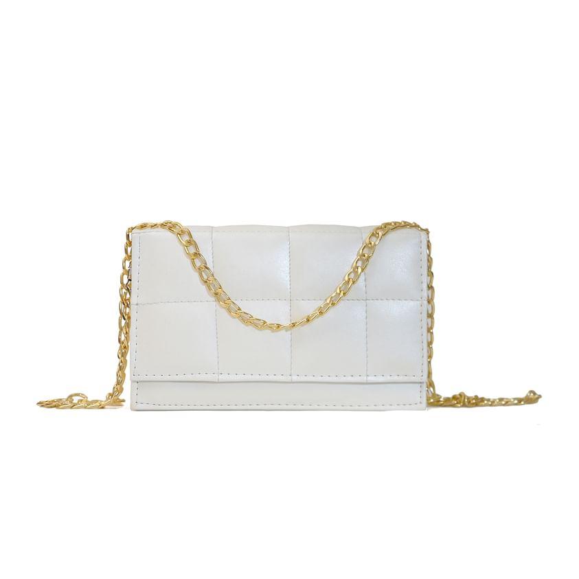 LYON WHITE CROSS BODY BAG