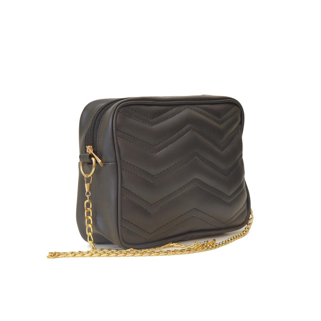 LEVY CROSSBODY BLACK - LEFTOVER