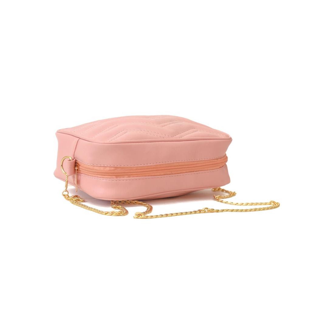 LEVY CROSSBODY PINK BAG