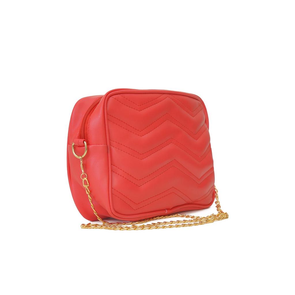 LEVY CROSSBODY RED BAG