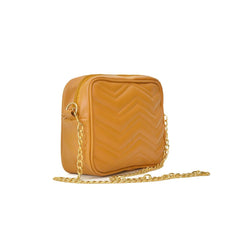 LEVY CROSSBODY MUSTARD BAG