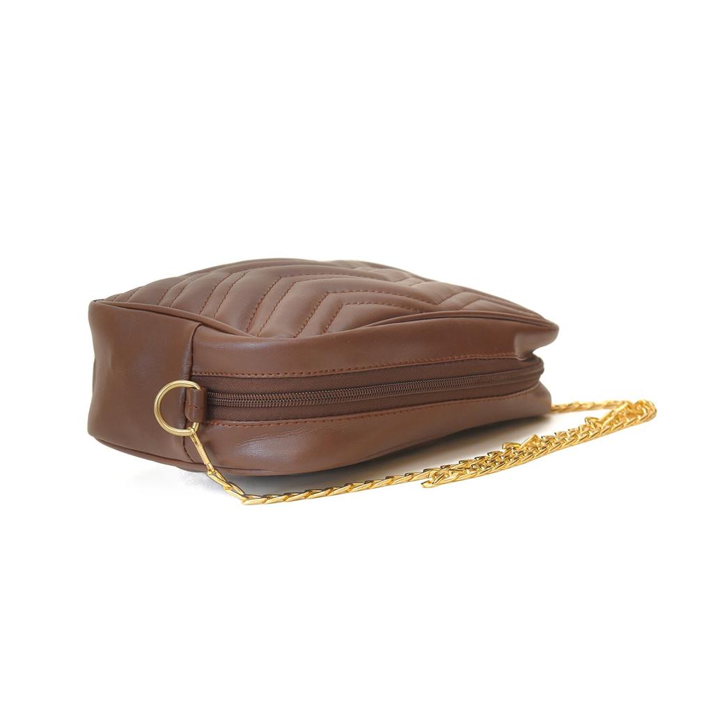 LEVY CROSSBODY CHOCO BROWN BAG