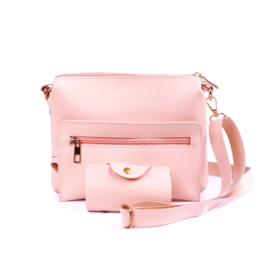 4 piece Tea Pink handbag