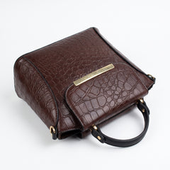 ROYAL EMBER CHOCO  BROWN HANDBAG