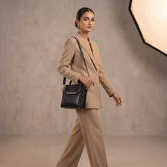 ROYAL EMBER BLACK HANDBAG