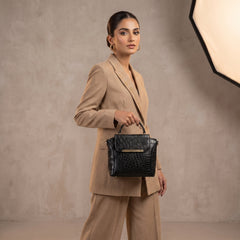 ROYAL EMBER BLACK HANDBAG