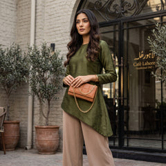LYON BROWN CROSS BODY BAG