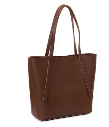 NACHO CHOCO  BROWN TOTE BAG