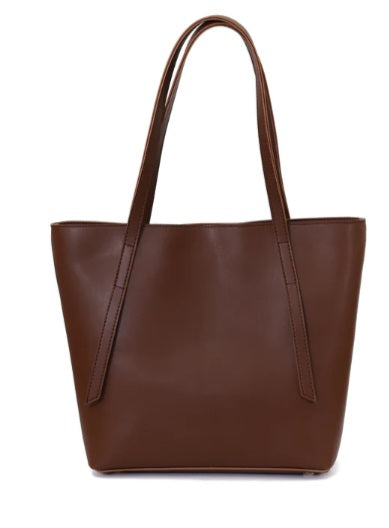 NACHO CHOCO  BROWN TOTE BAG