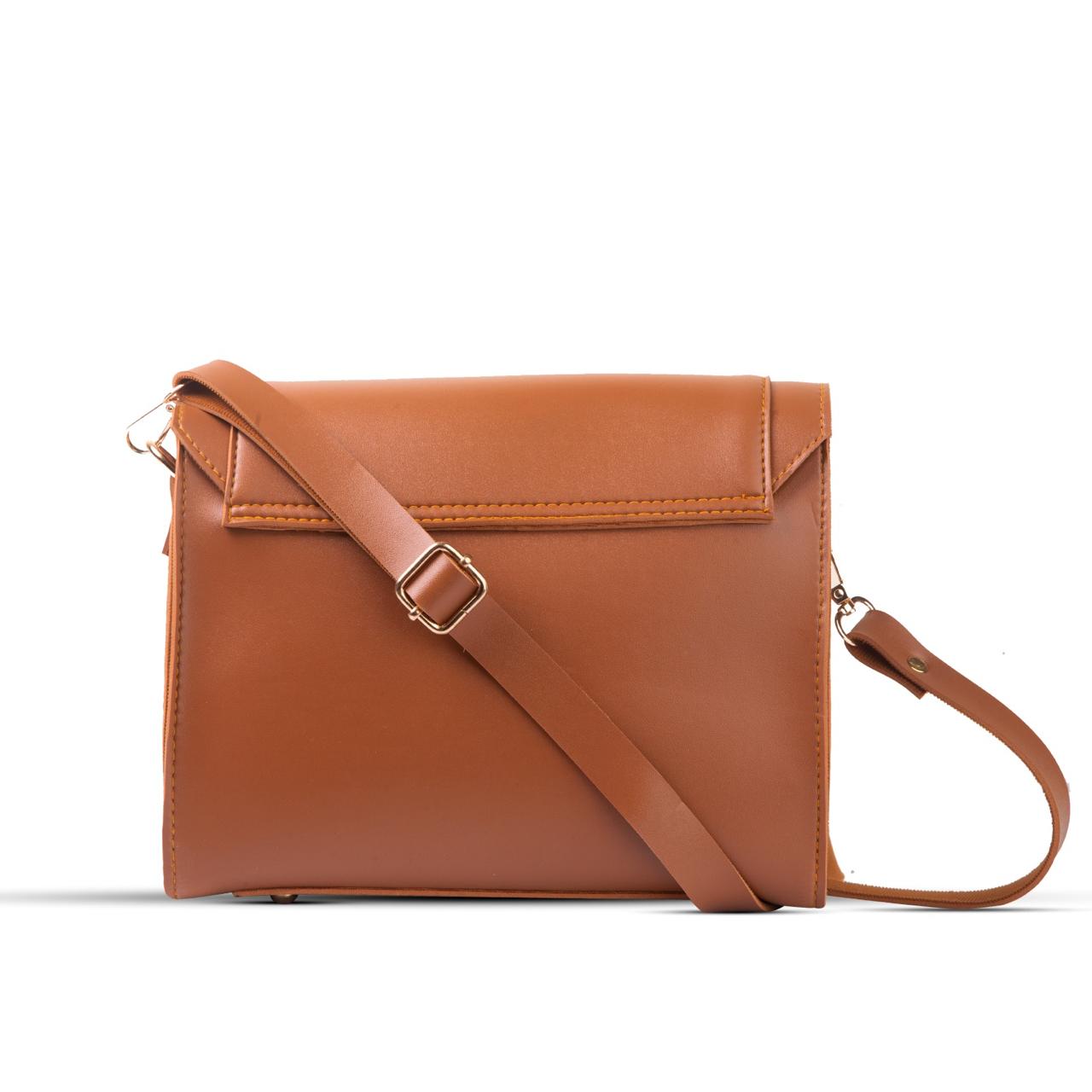 DOVE BROWN HANDBAG