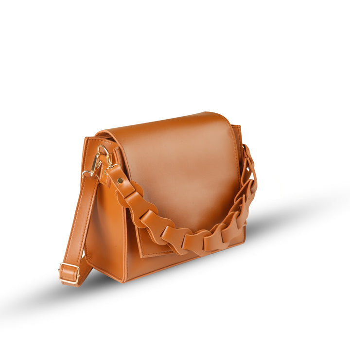 NAVAN BROWN HANDBAG