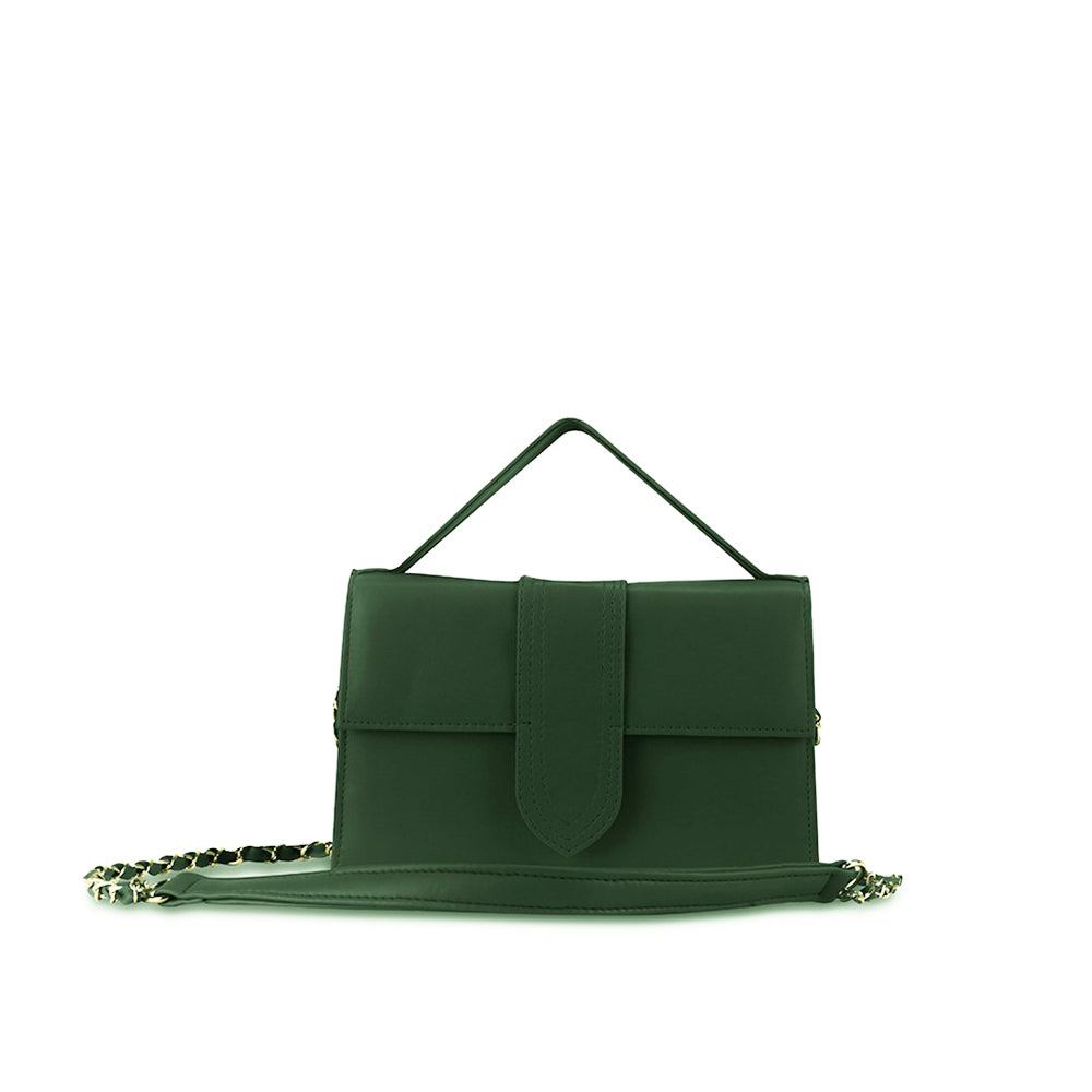 Arras Crossbody Green Handbag