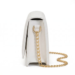 LYON WHITE CROSS BODY BAG